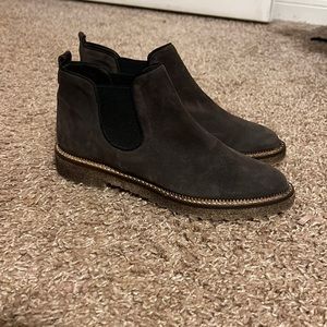Brunate Suede Booties